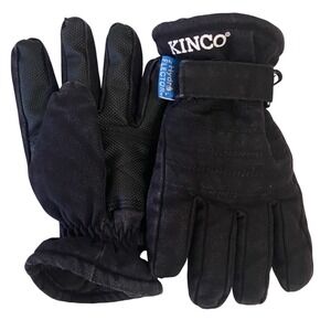 Kinco Black Work Gloves Size Small Lined Thick